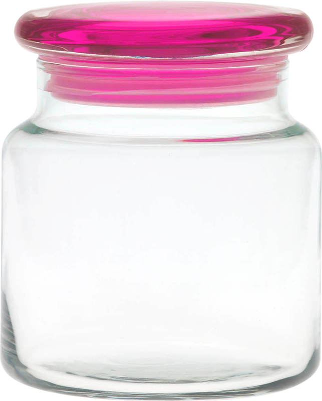 16 oz. Apothecary Jar with Flat Lid 7