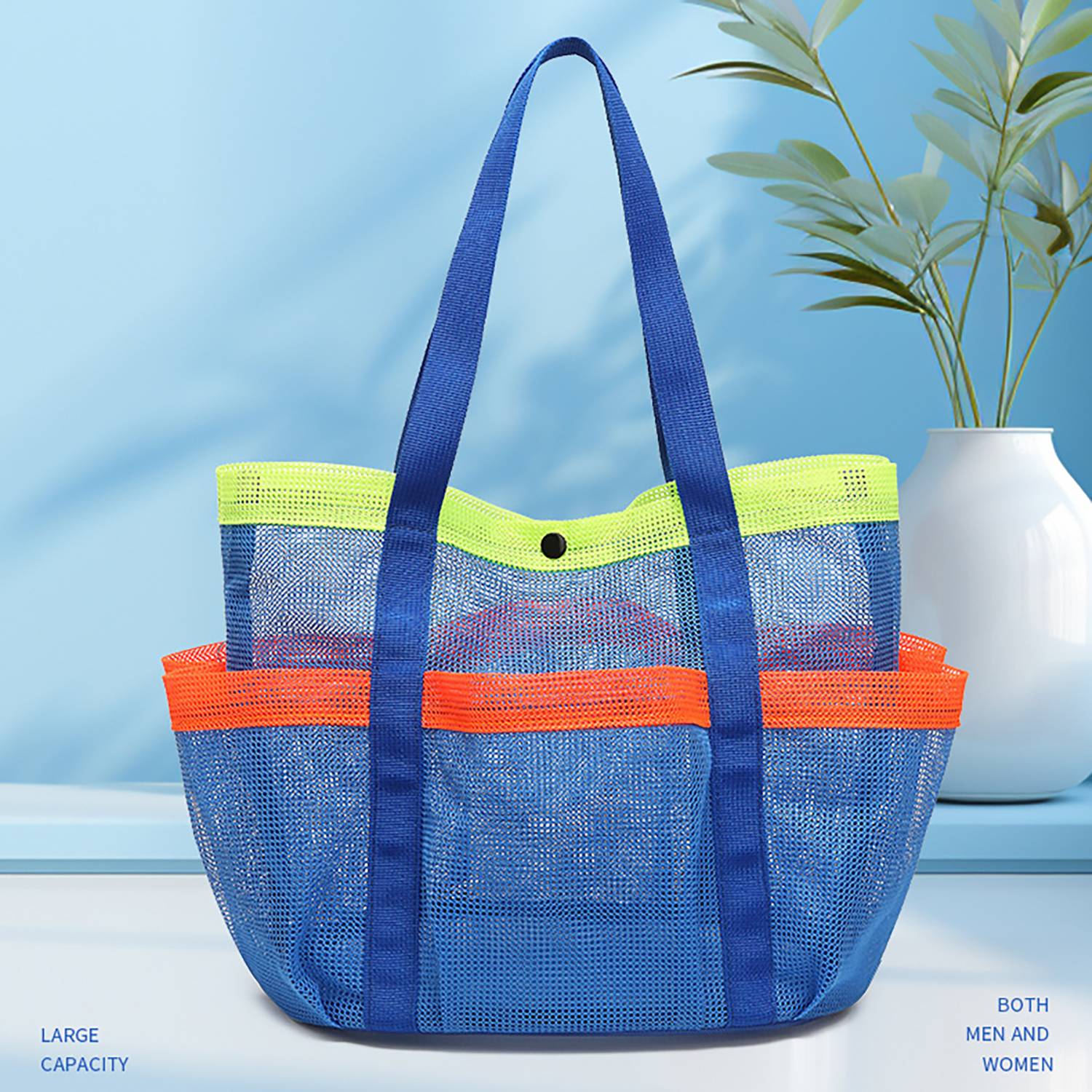 Multifunctional Large-capacity Mesh Storage Beach Bag 11