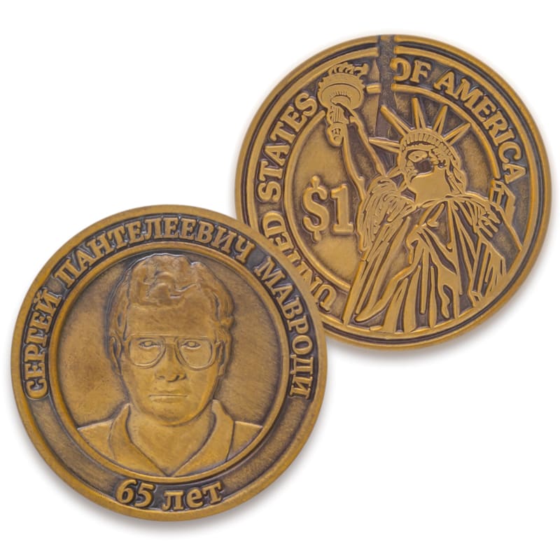 Custom Die Struck Challenge Coins 4