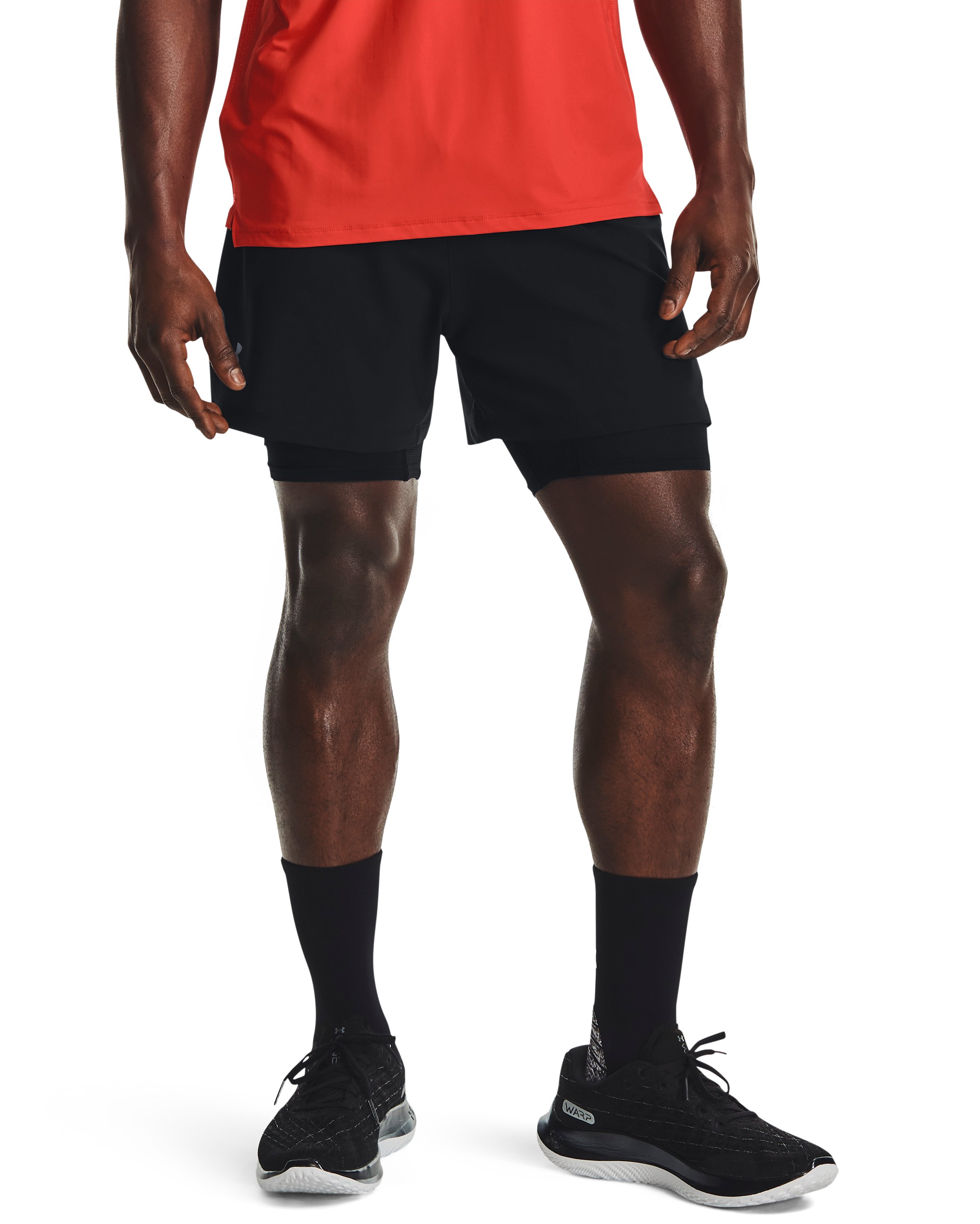 UA Iso-Chill Run Men's 2-in-1 Shorts 4