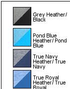 PosiCharge RacerMesh Raglan Heather Block Polo