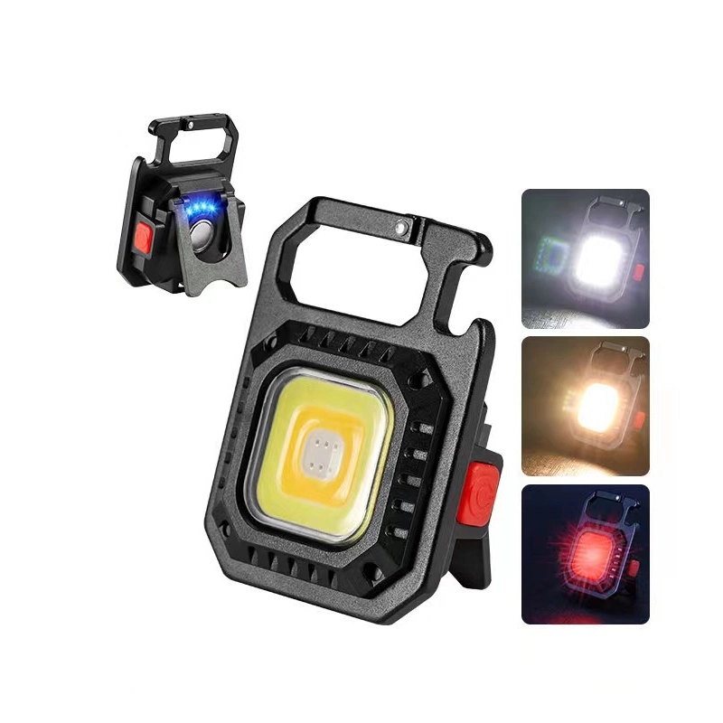 Cob Pocket Light Multifunctional Keychain With Bottle Opener 6