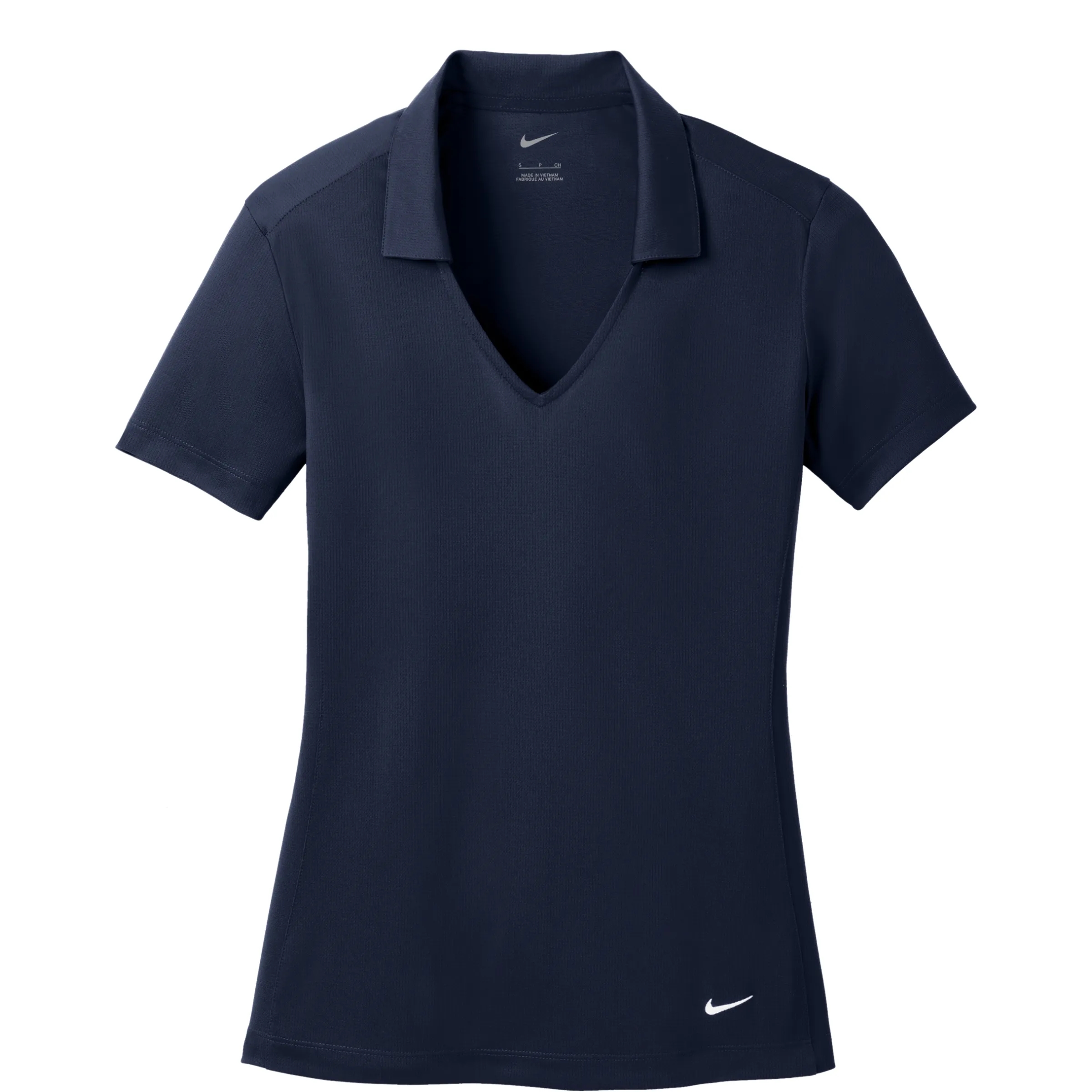 NIKE(R) LADIES DRI-FIT VERTICAL MESH POLO 22