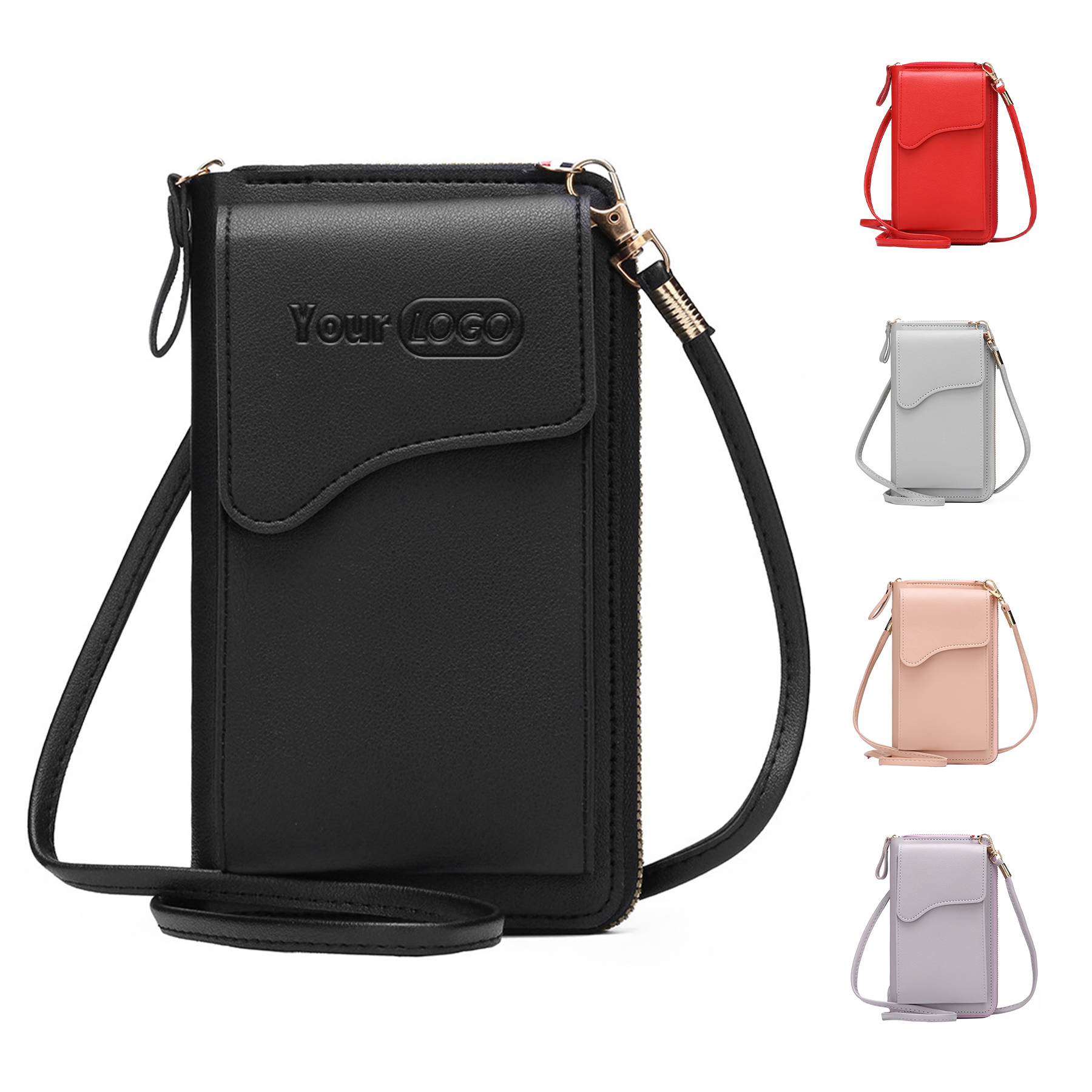 PU Mini buckle mobile phone women's bag 1