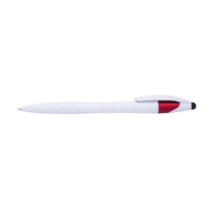 White Twist Barrel Stylus Pen 3