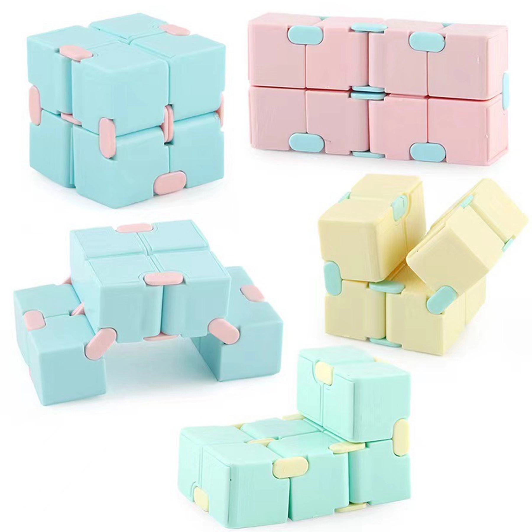 Plastic Infinite Finger Cube Toy 2