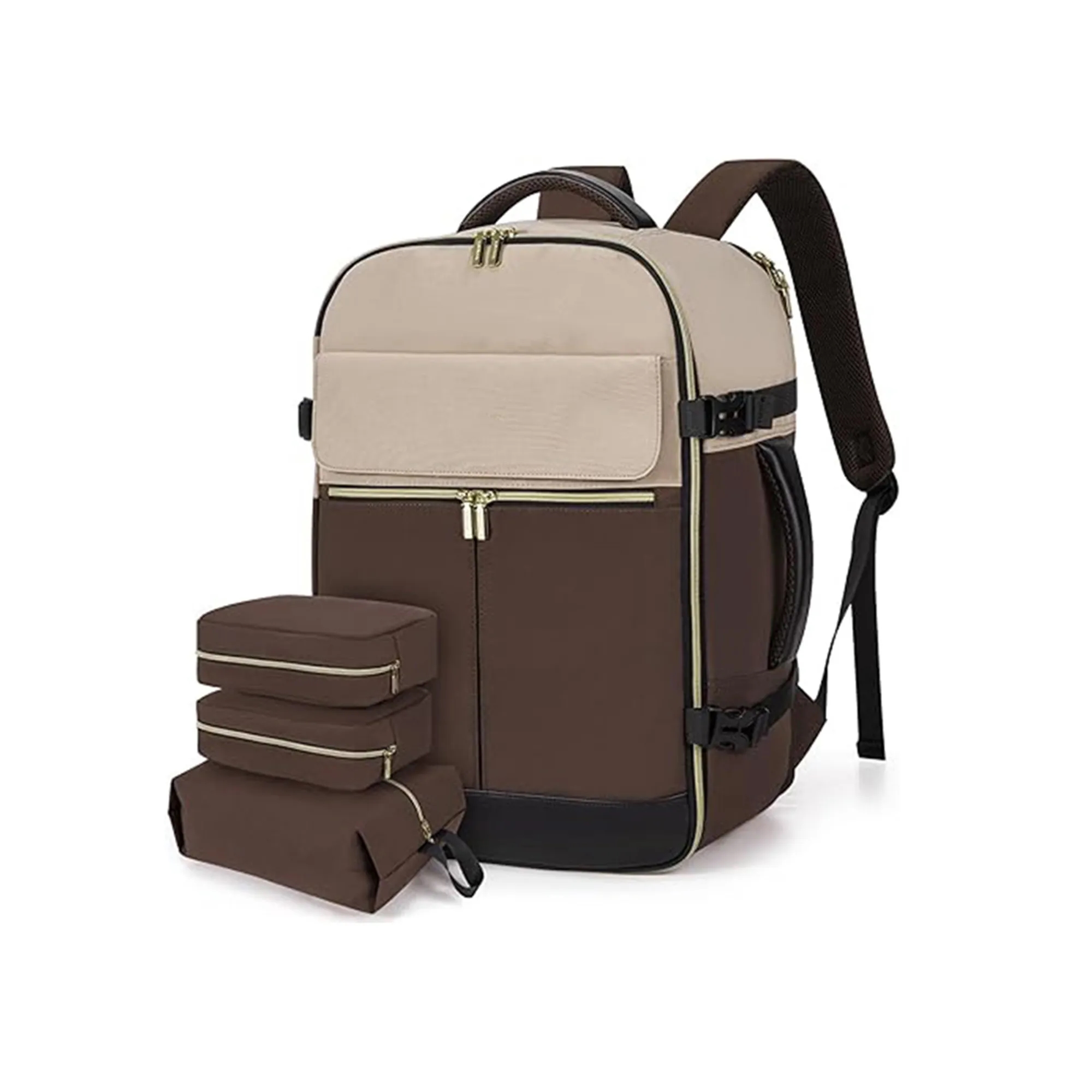 Large Travel Backpack with Three Cube Set 19