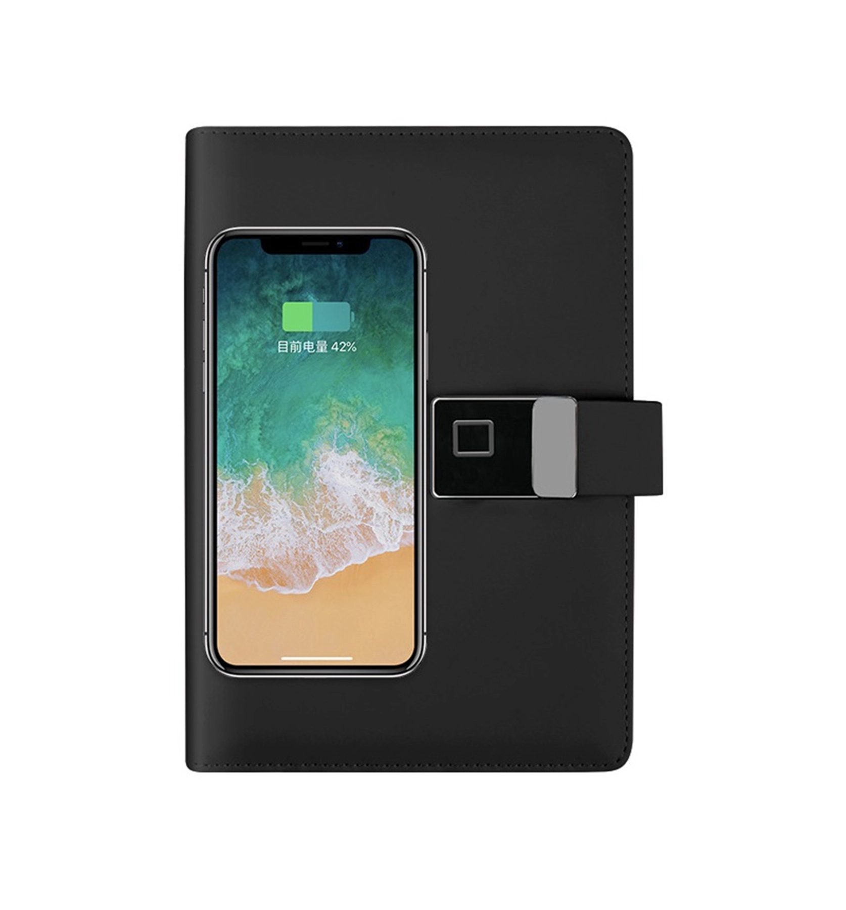 Diary Agenda Notebook with 10000 mAh Power Bank 3