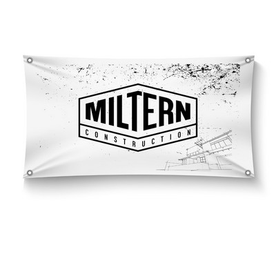 9.5 Oz. Sublimated Blockout Fabric Banner - Per Sq Ft 1