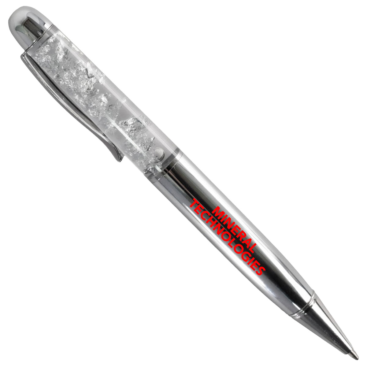 Floating Silver Flake Pen 3