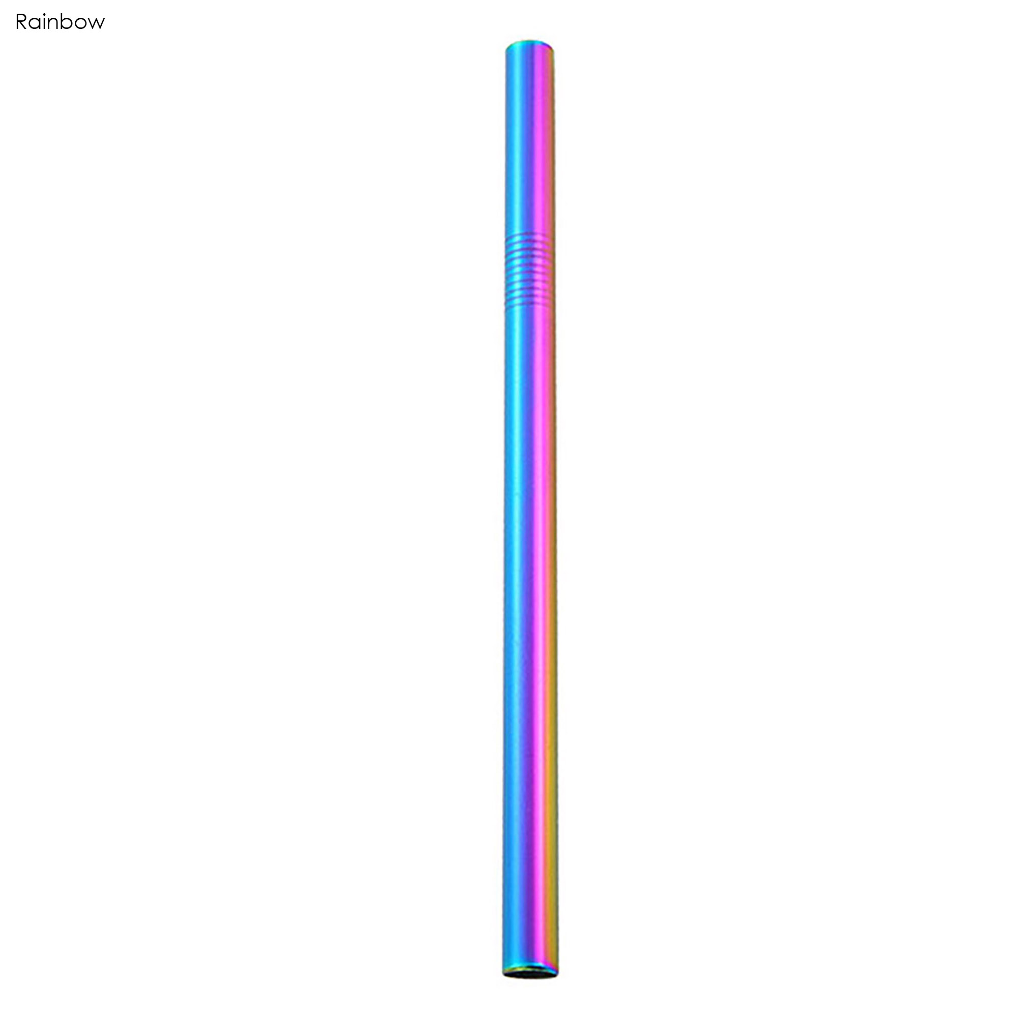 Stainless Steel Straw 12MM x 215MM - Colour 6