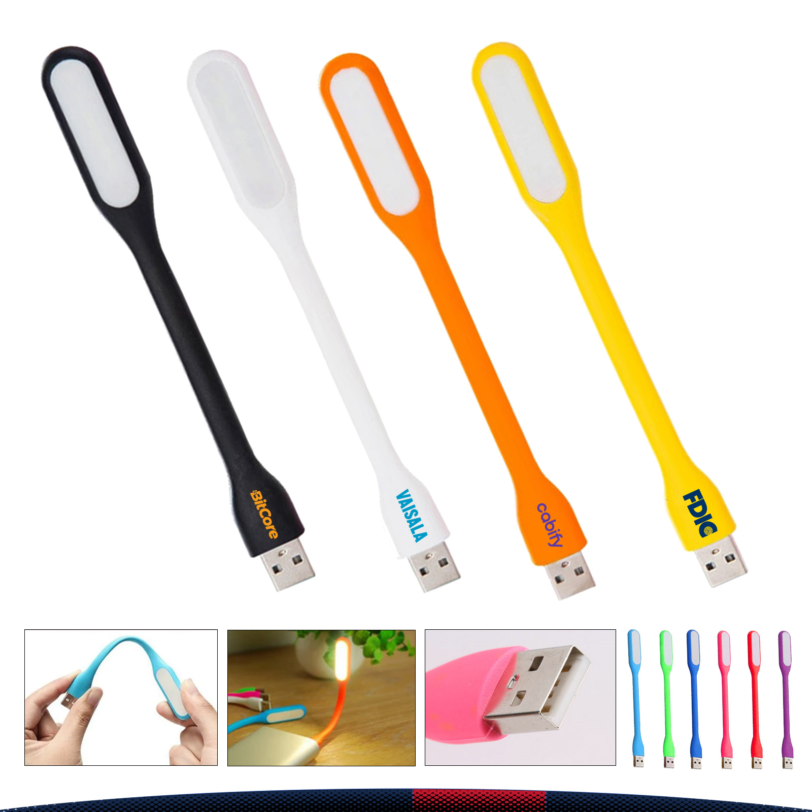 Brilna Portable Mini USB LED Light 3