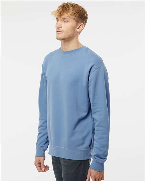Unisex Midweight Pigment-Dyed Crewneck Sweatshirt - PRM3500 118