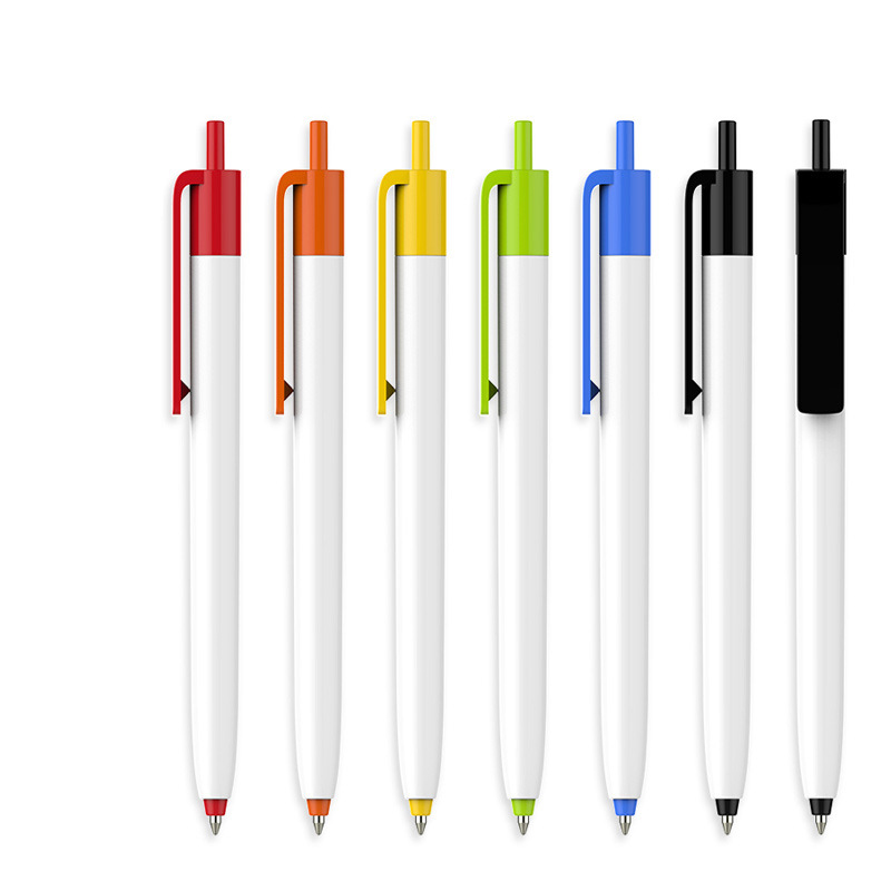 ABS Retractable Ballpoint Click Pens 2
