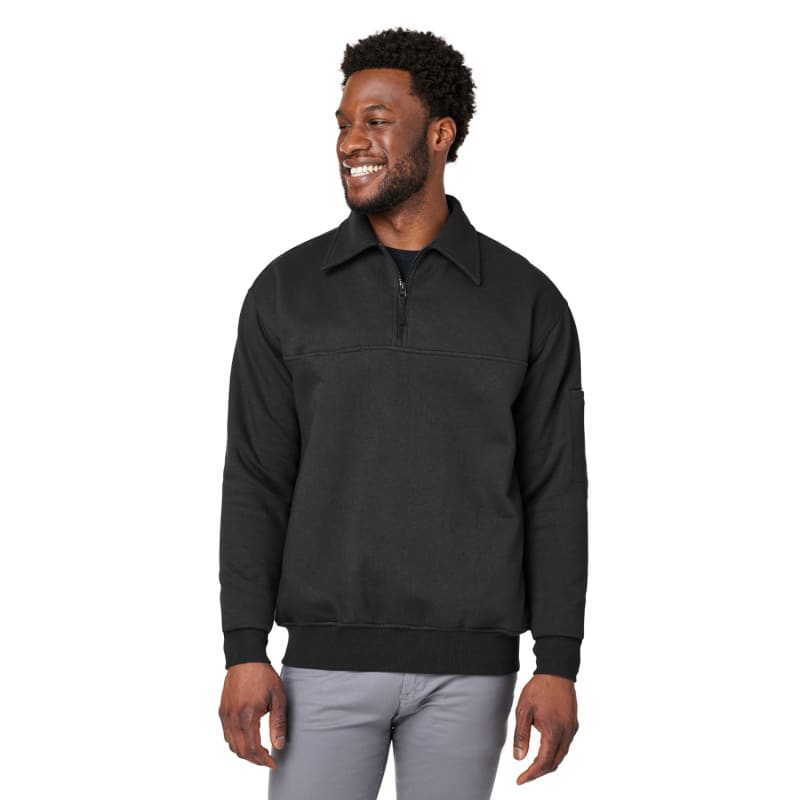 Harriton Men's ClimaBloc™ Heavyweight Quarter-Zip 5