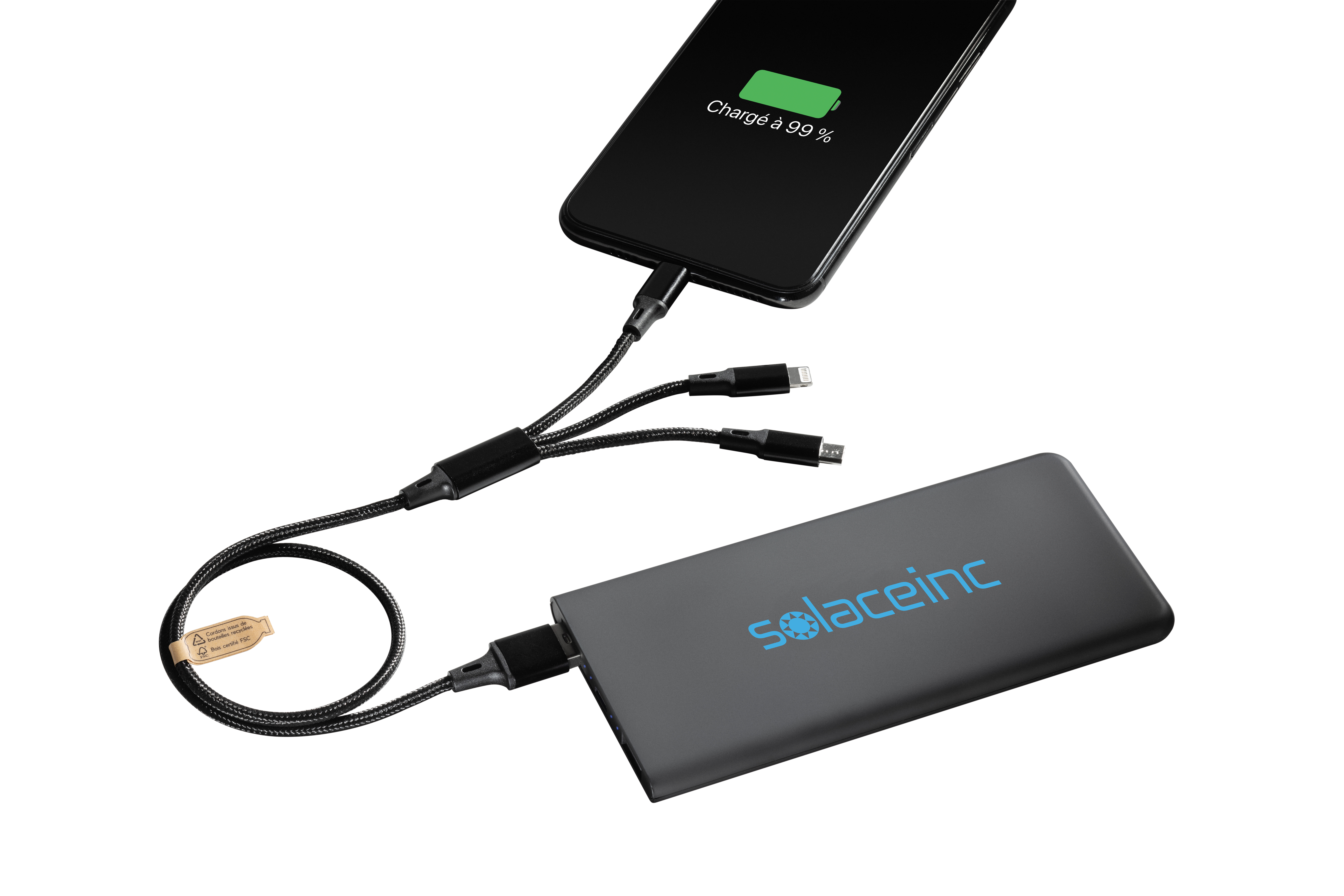 SCX Innovative Design™ Power Bank Slim 5000 mAh 18