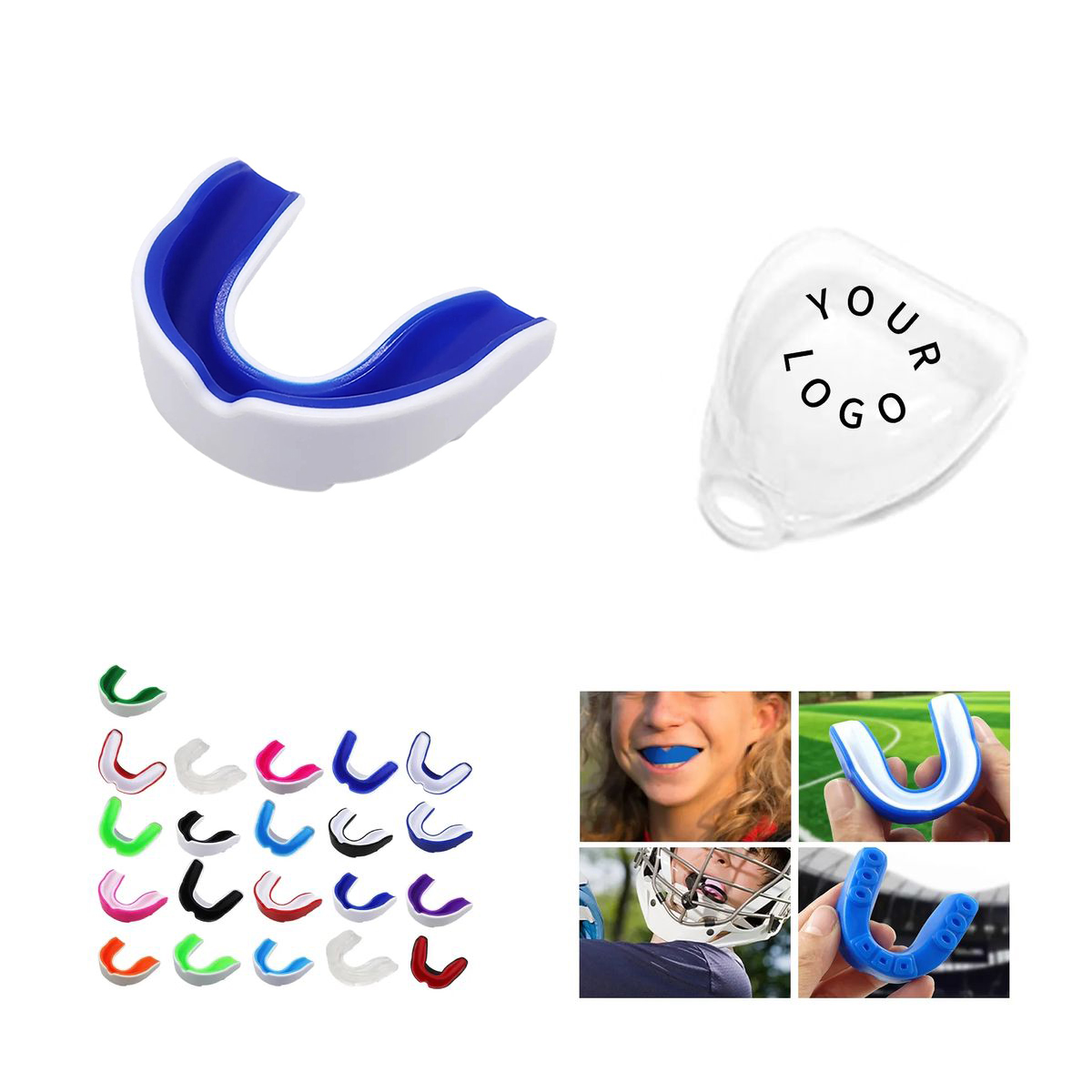 Durable EVA Mouth Guard with Storage Box 4