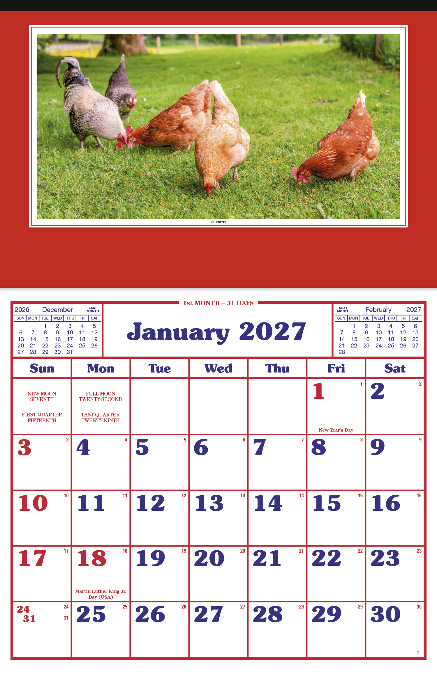 Skinner & Kennedy® Large Everyday Farm Memo 134