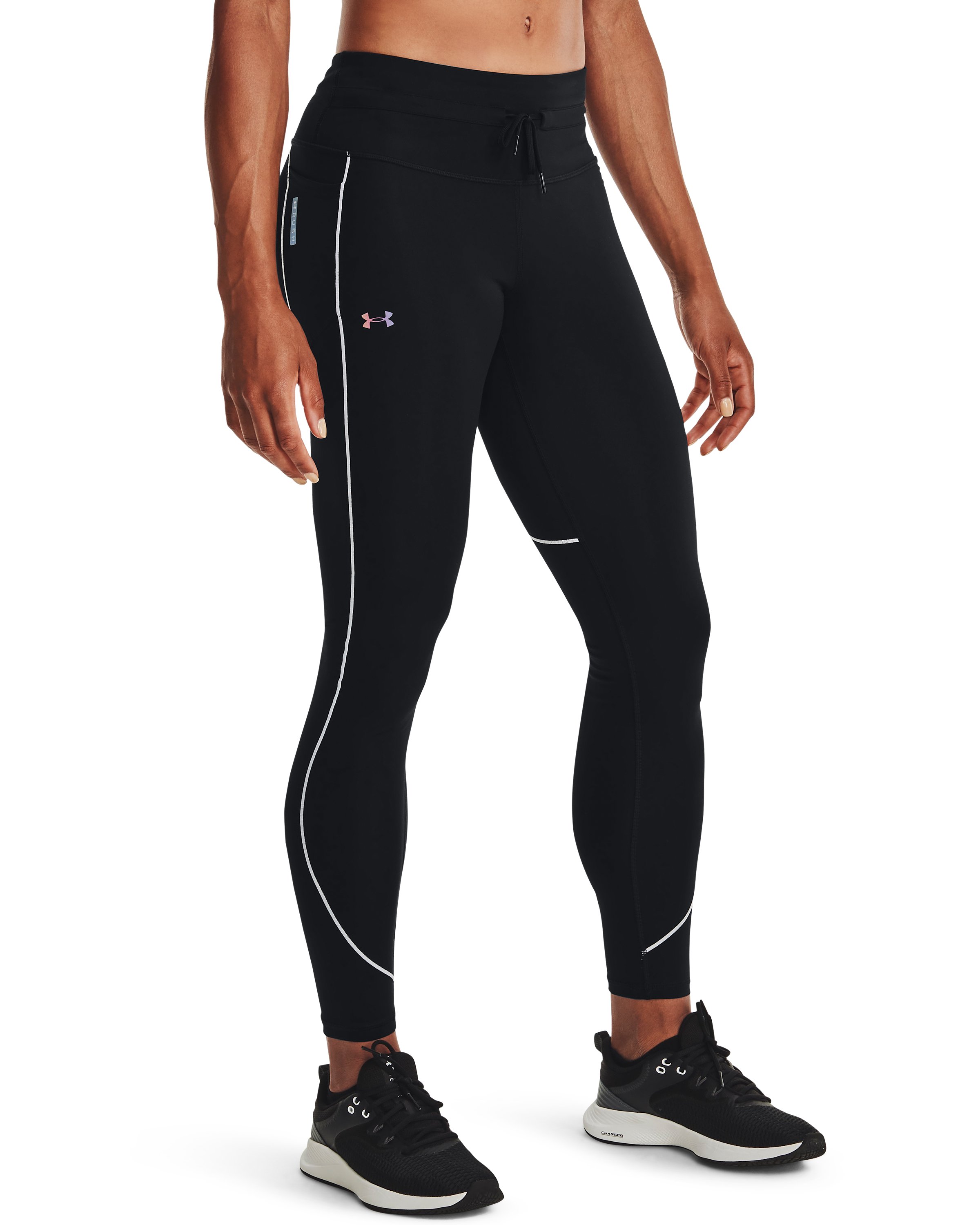 UA RUSH ColdGear No-Slip Waistband Women's Full-Length Leggings 2