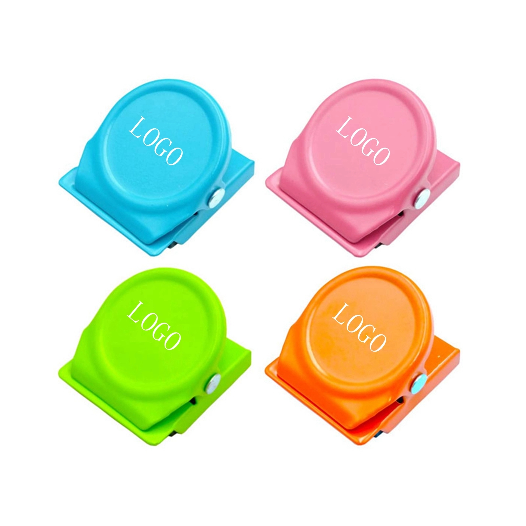 Candy Color Metal Magnet Hook Magnetic Clip 2