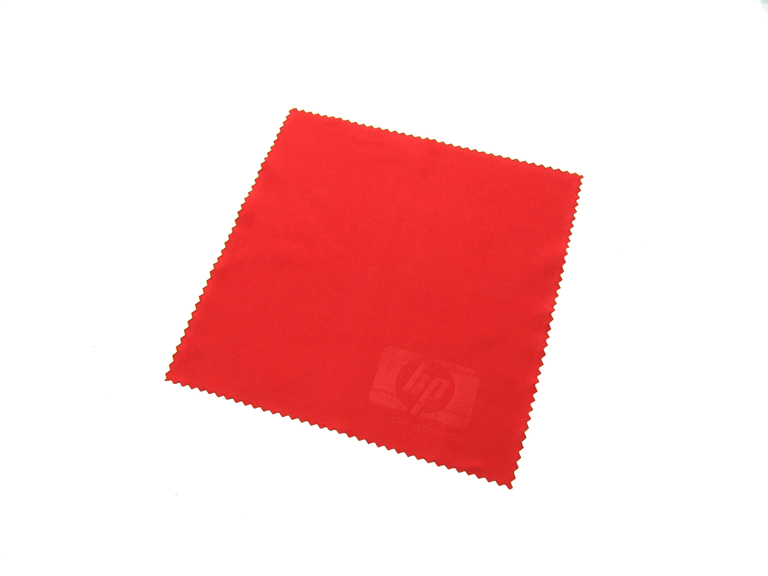 Debossed 6" x 6" Microfiber Cloth 10