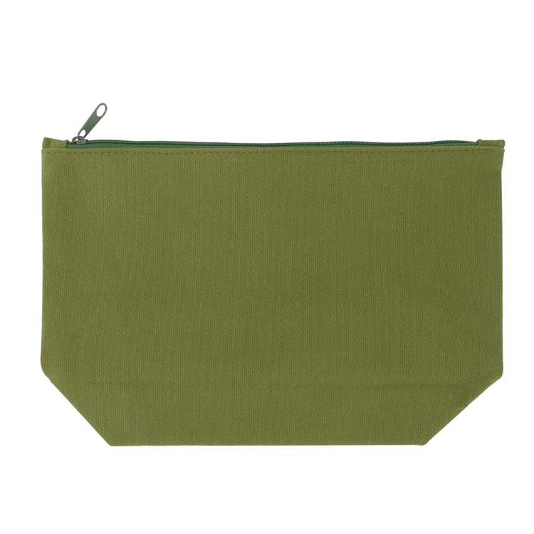 Large Canvas Travel Cosmetic Bag 12