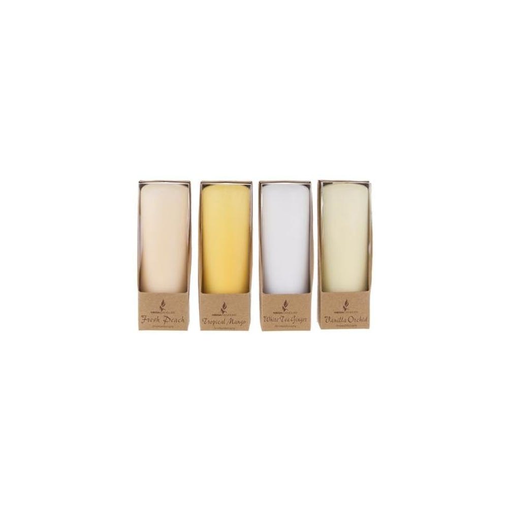 Scented Pillar Candles - 5" x 2" 4 Scents 2