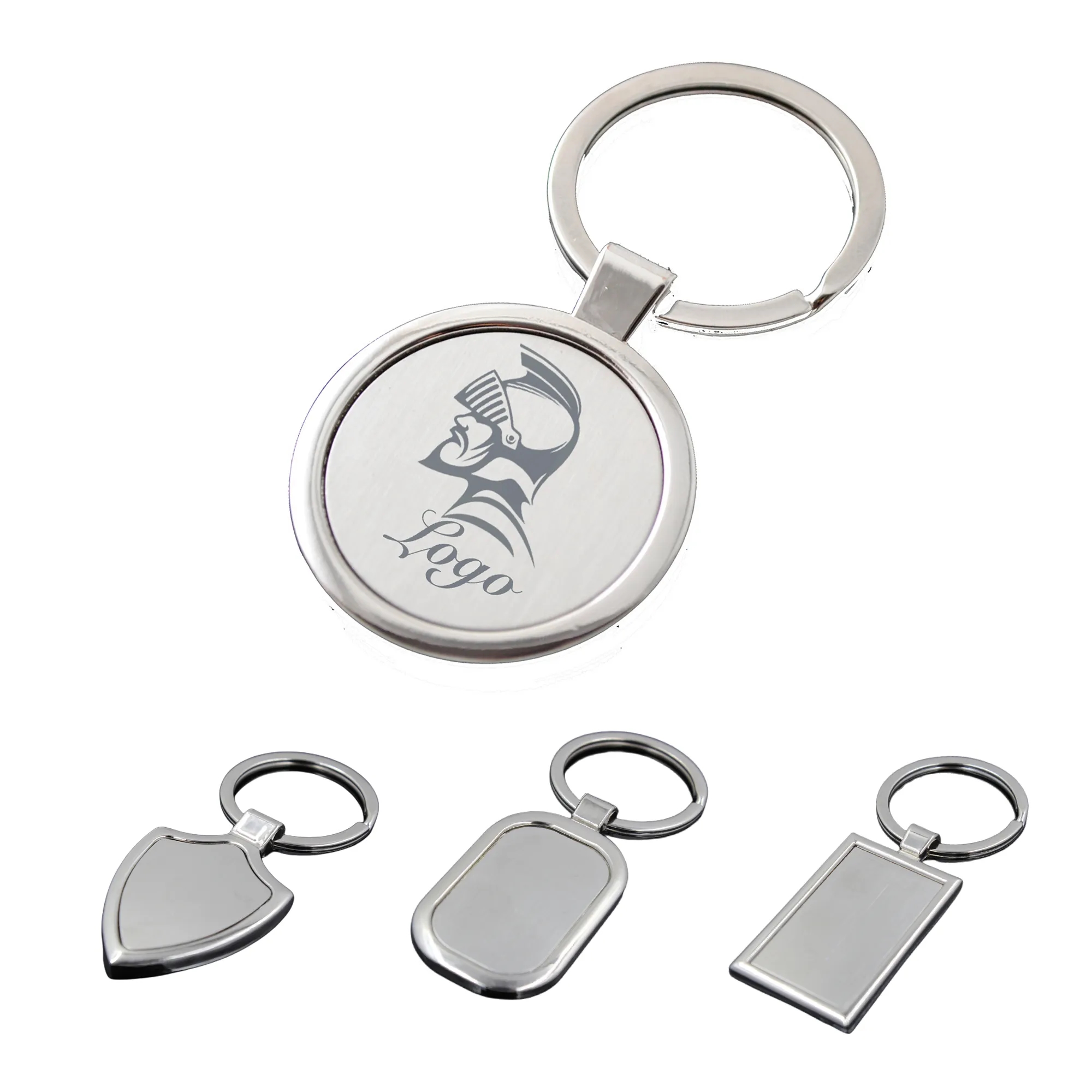 Metal Keychain Ring Tags 2