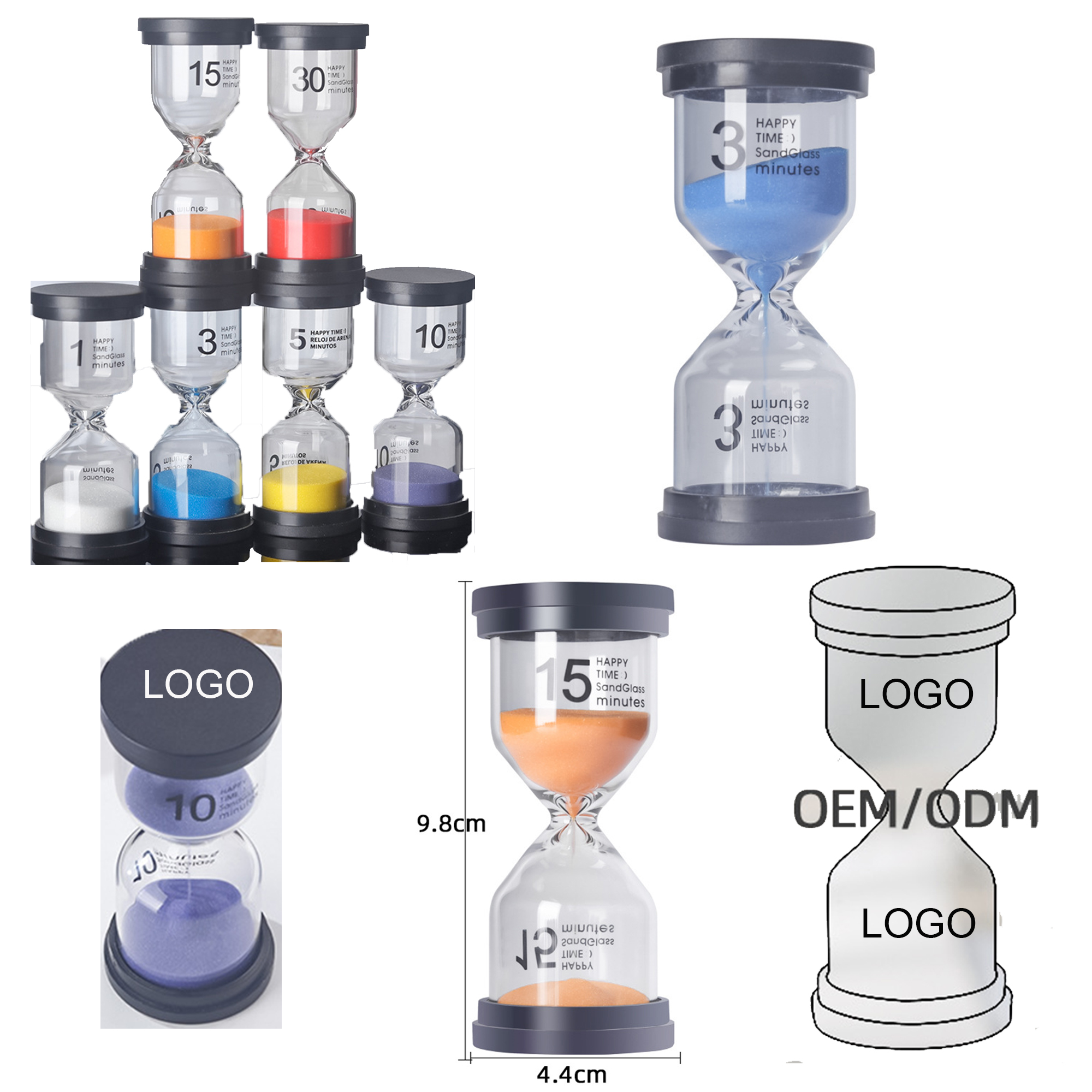 Custom Sand Clock Hourglass 1