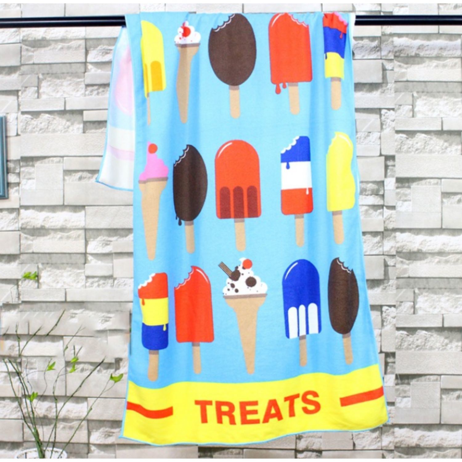 Rock'it 3-Day 15"x 25" Sublimated Microfiber Terry Rally Towel 4