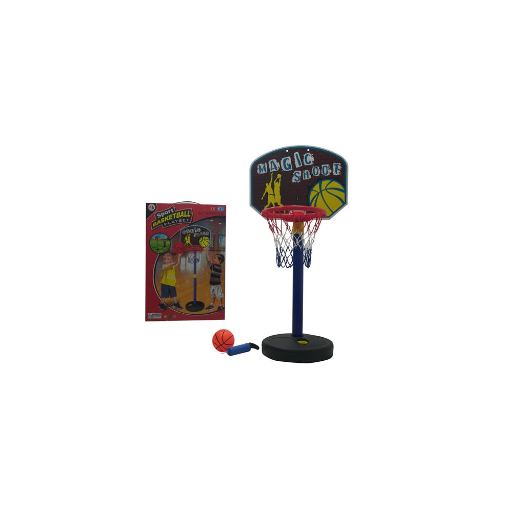 Mini Basketball Hoop Sets - Ball & Pump 51" 2