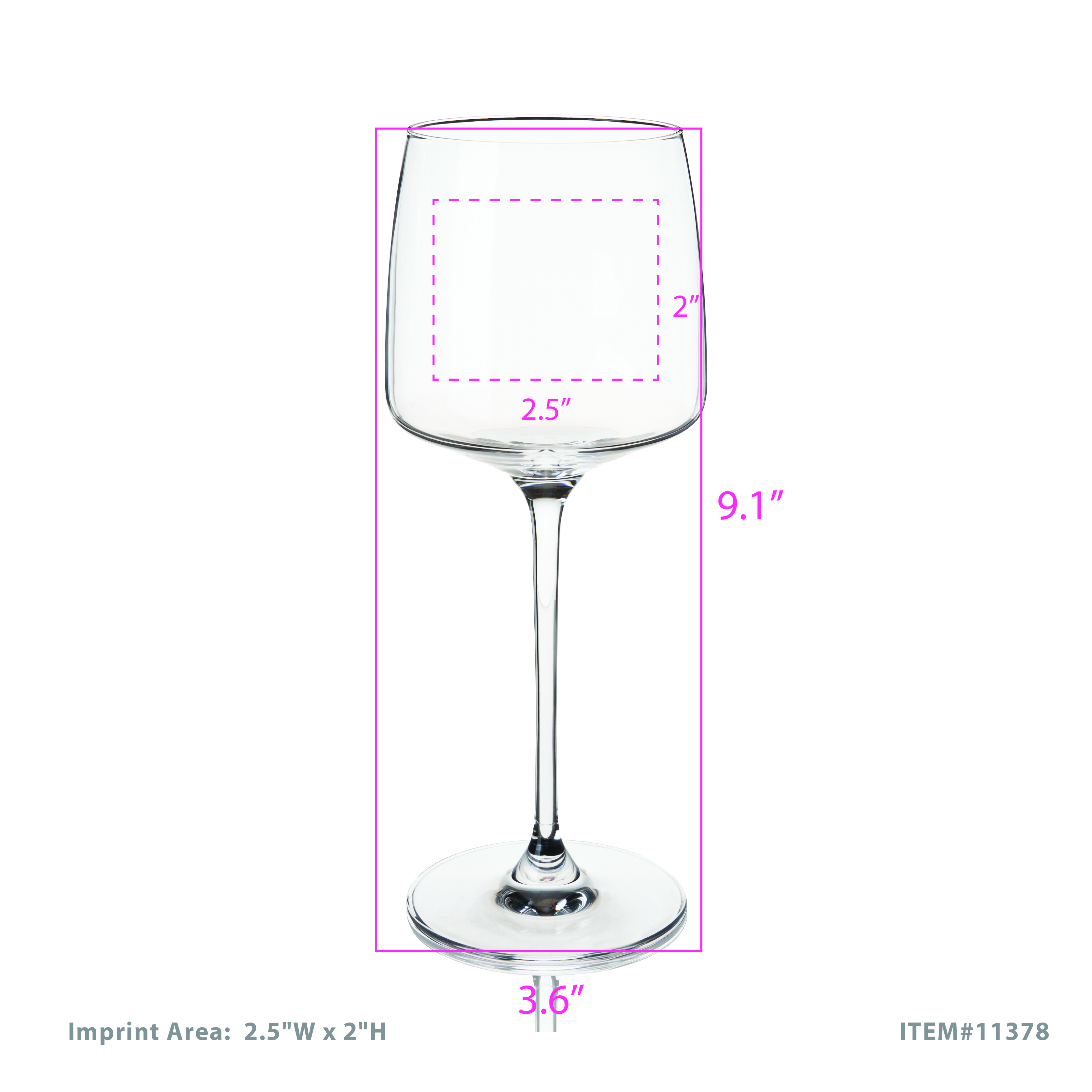Viski® Reserve Julien Crystal Chardonnay Glass, set of 4 6
