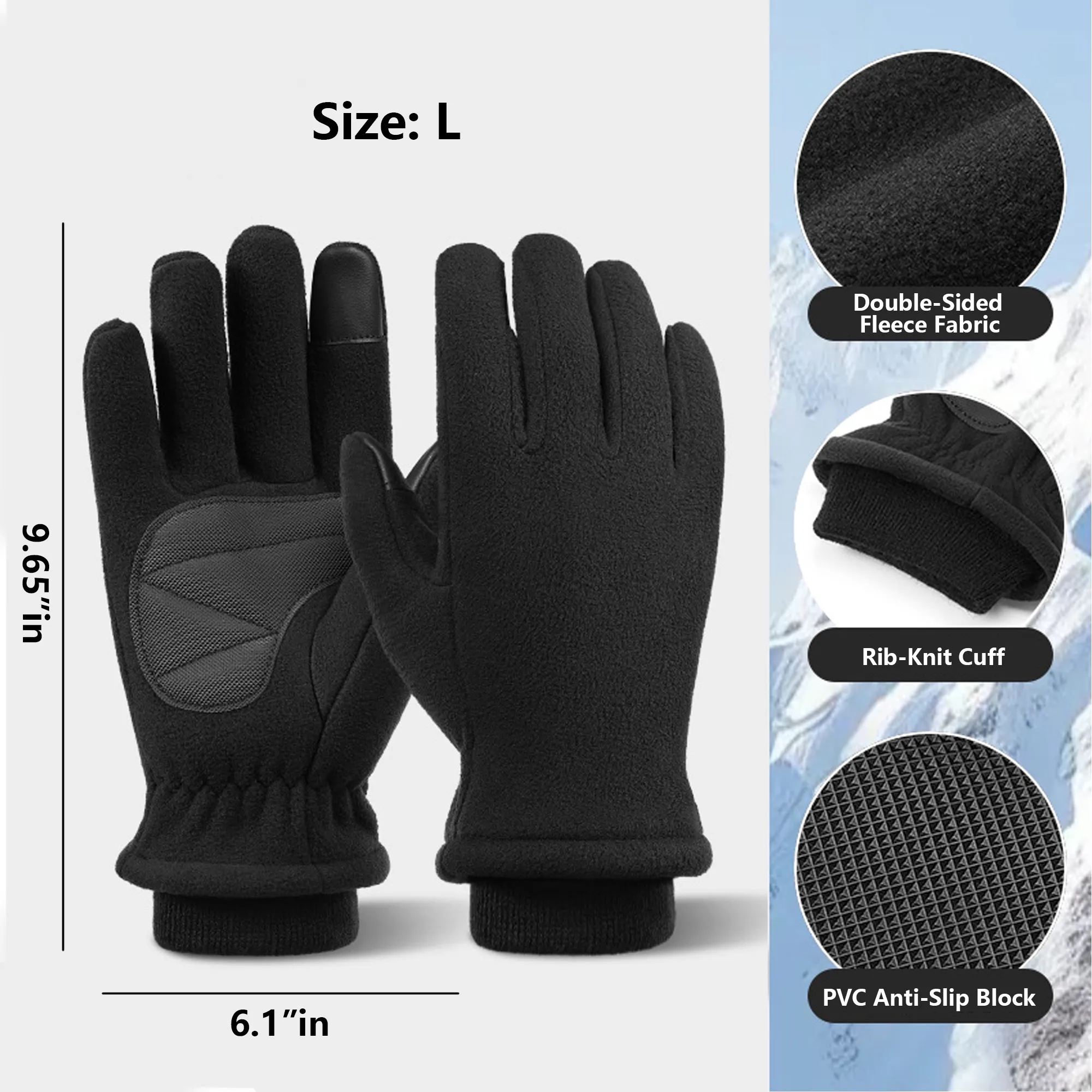 Outdoor Sports Waterproof Warm Gloves 4