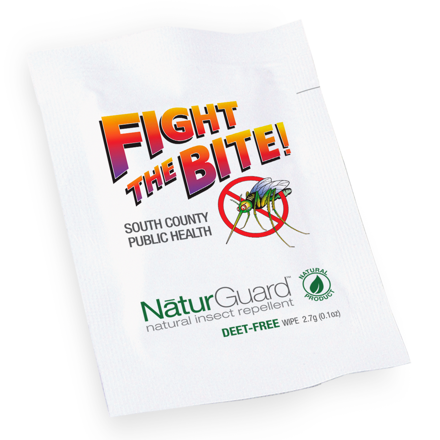 NaturGuard Natural Insect Repellent Wipes, Direct Imprint 1