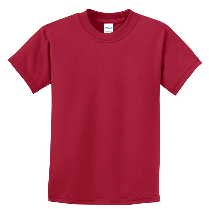 Port & Company Youth Essential Tee. 10