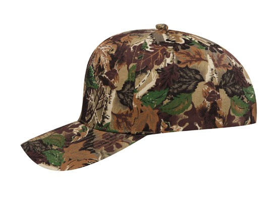 OTTO CAP Camouflage 6 Panel Mid Profile Baseball Cap 3