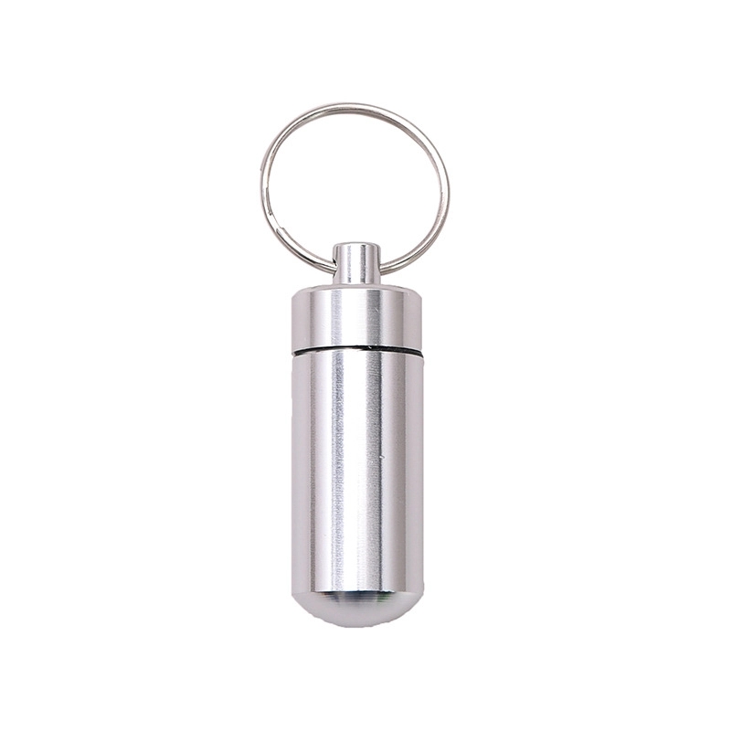Mini Pill Bottle w/Keychain 2