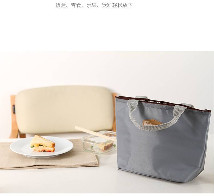 Oxford Waterproof Cooler Insulated Lunch Bag 6