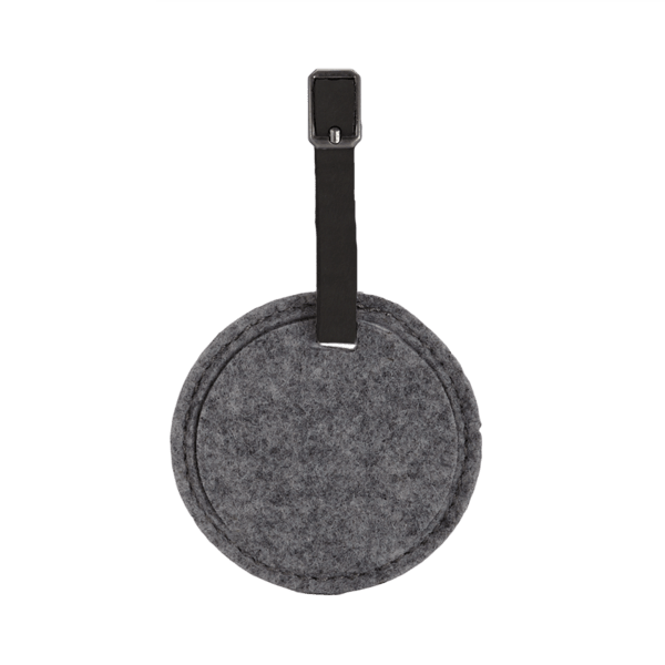 Juniper Felt Round Luggage Tag 21