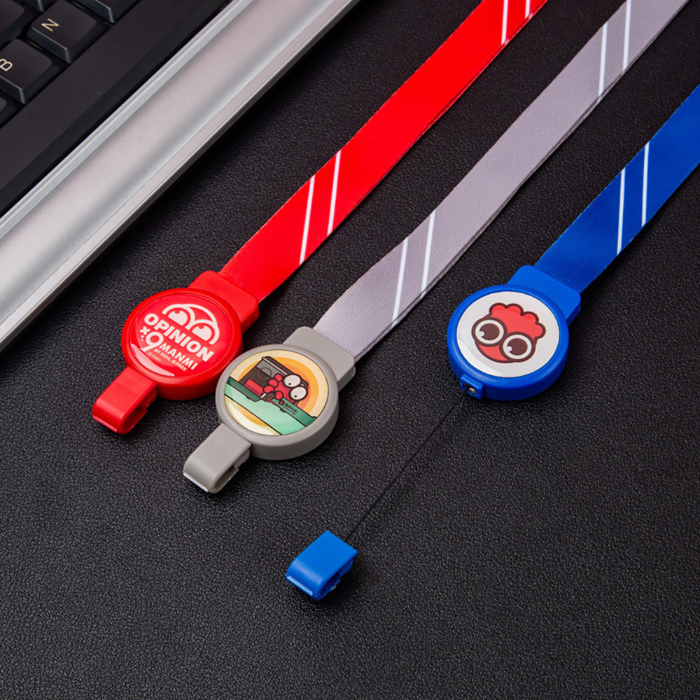 Concaved Lanyard Round Badge Reel Plastic Clip 9