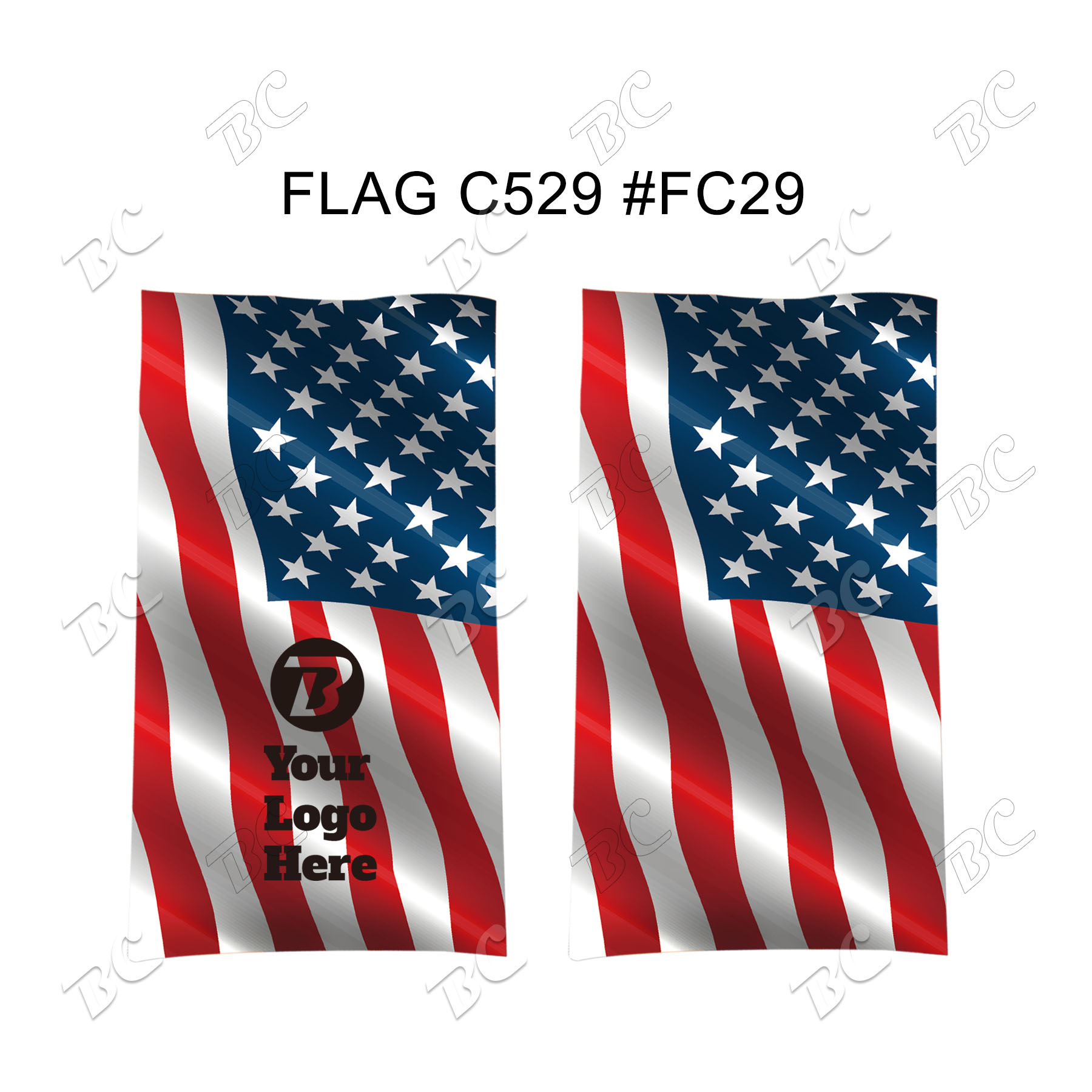 Flag Design 100% polyester Moisture Wicking Seamless Custom Bandana/Sport Scarfs/Gaiters 8