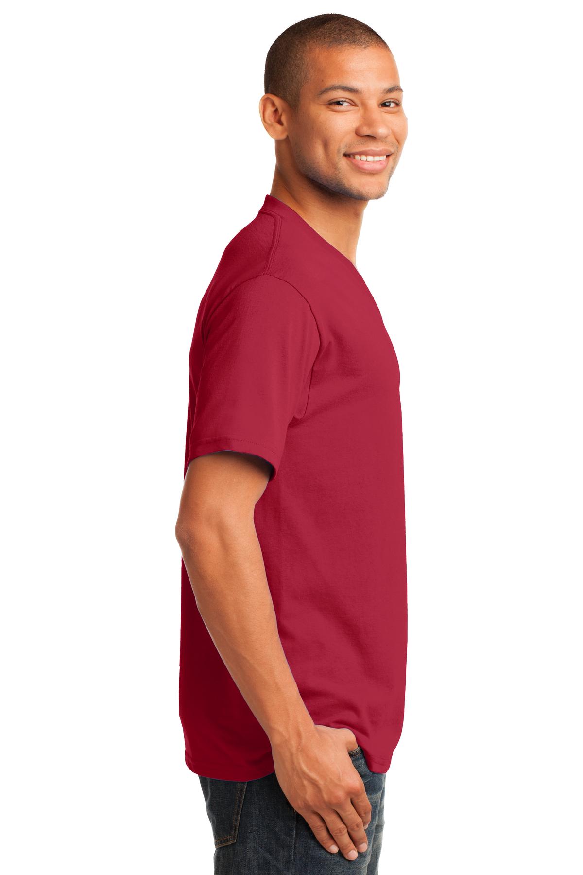 Port & Co Core Cotton V-Neck Tee. PC54V 9