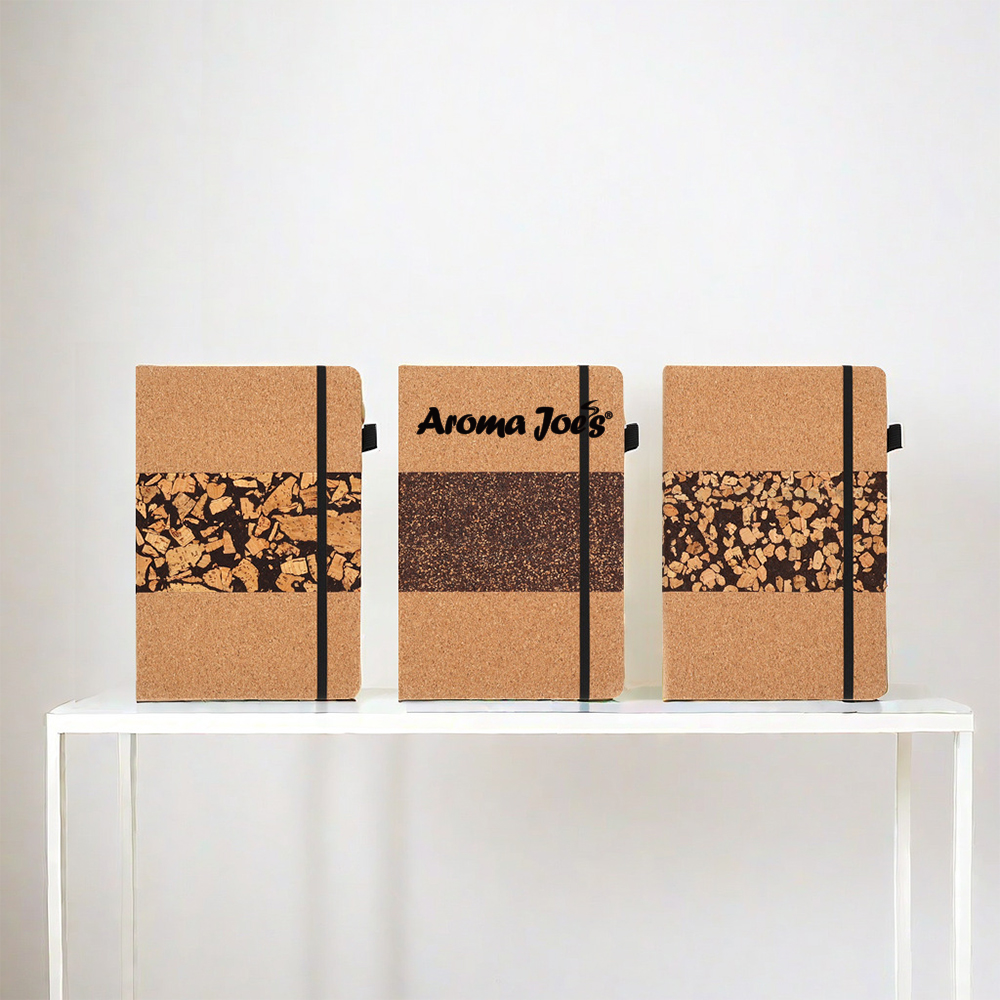 Coffee Grounds Spliced Business Notebook 2