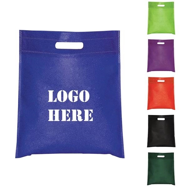Cut-Out Handle Tote Non woven bag 1
