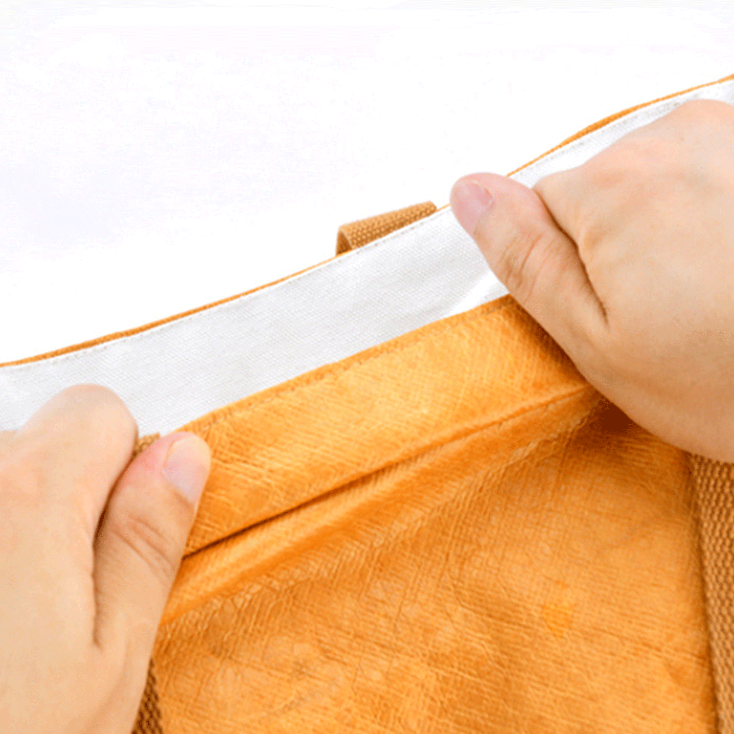 Waterproof Brown Portable Thermal Insulated Tyvek Paper Bags 7