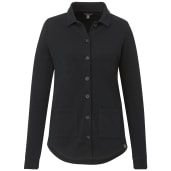 RIGI Eco Knit Button Cardi - Women's, custom women's shirt with logo imprint 33