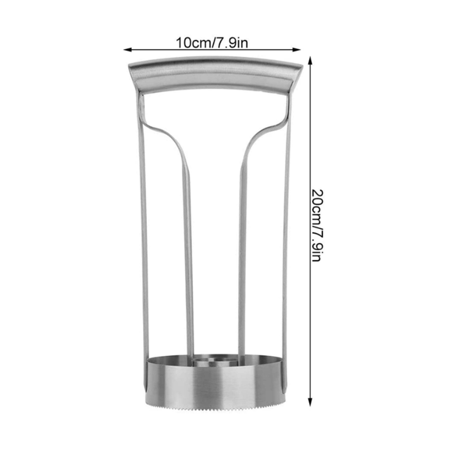 Stainless Steel Pineapple Corer 2