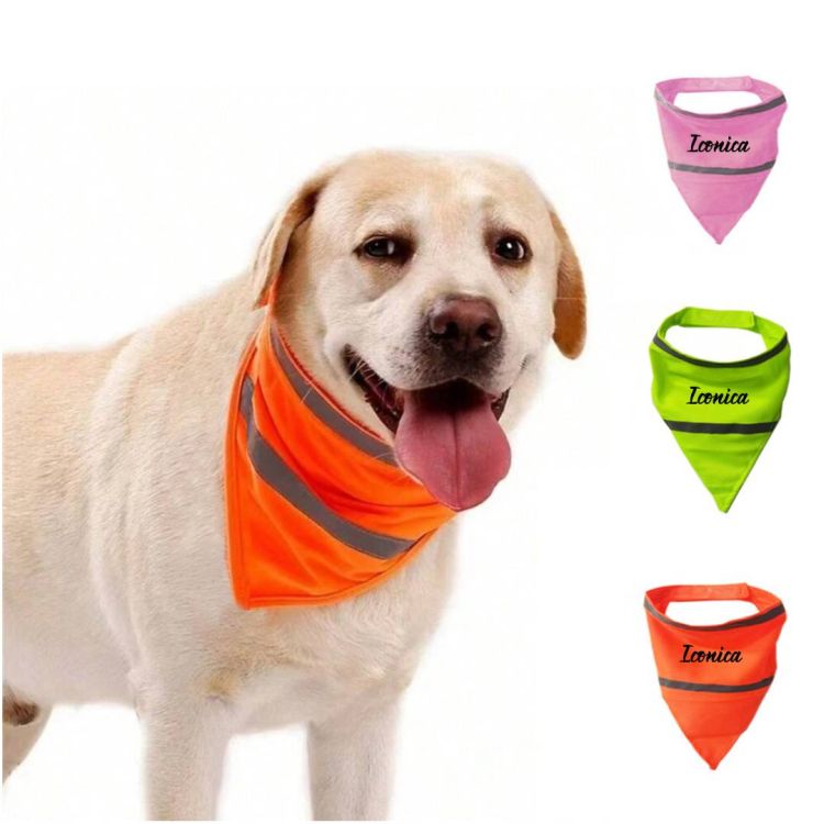 Reflective Pet Bandana 1
