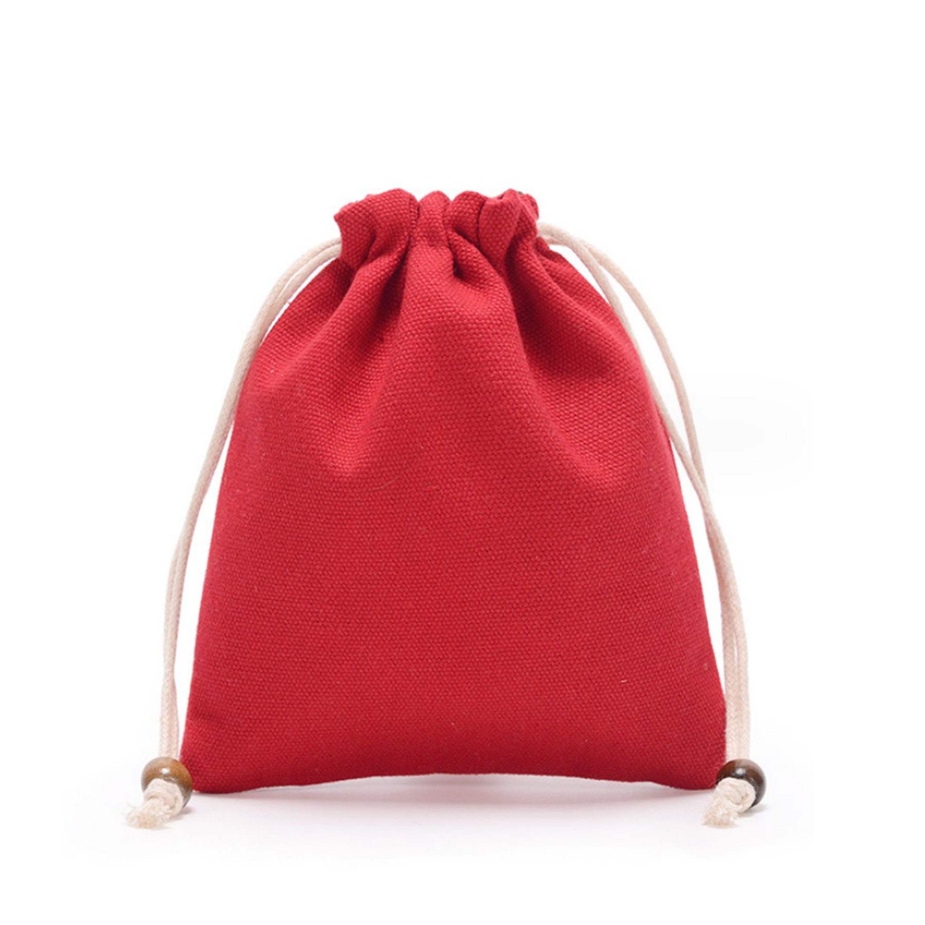 Double Canvas Drawstring Bag 2