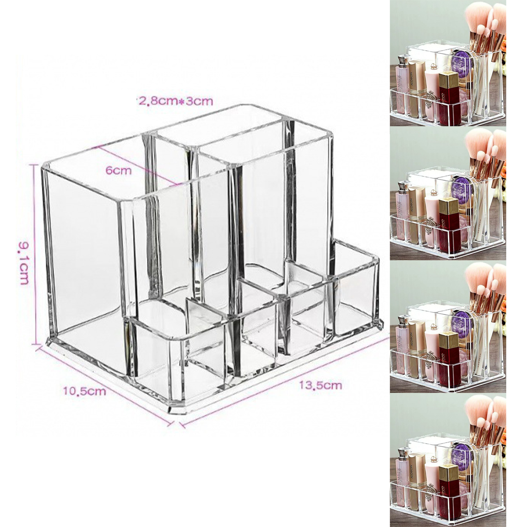 Plastic Cosmetic Organizer